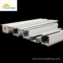 4 wires surface mounted pendant LED track Lighting Rail System